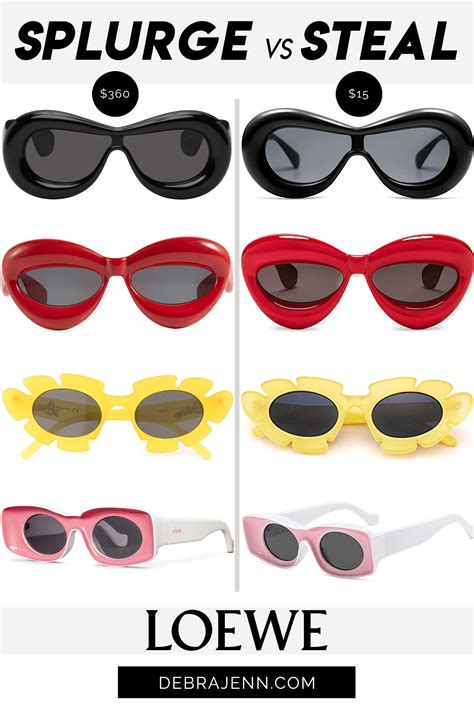 loewe sunglasses dupe.